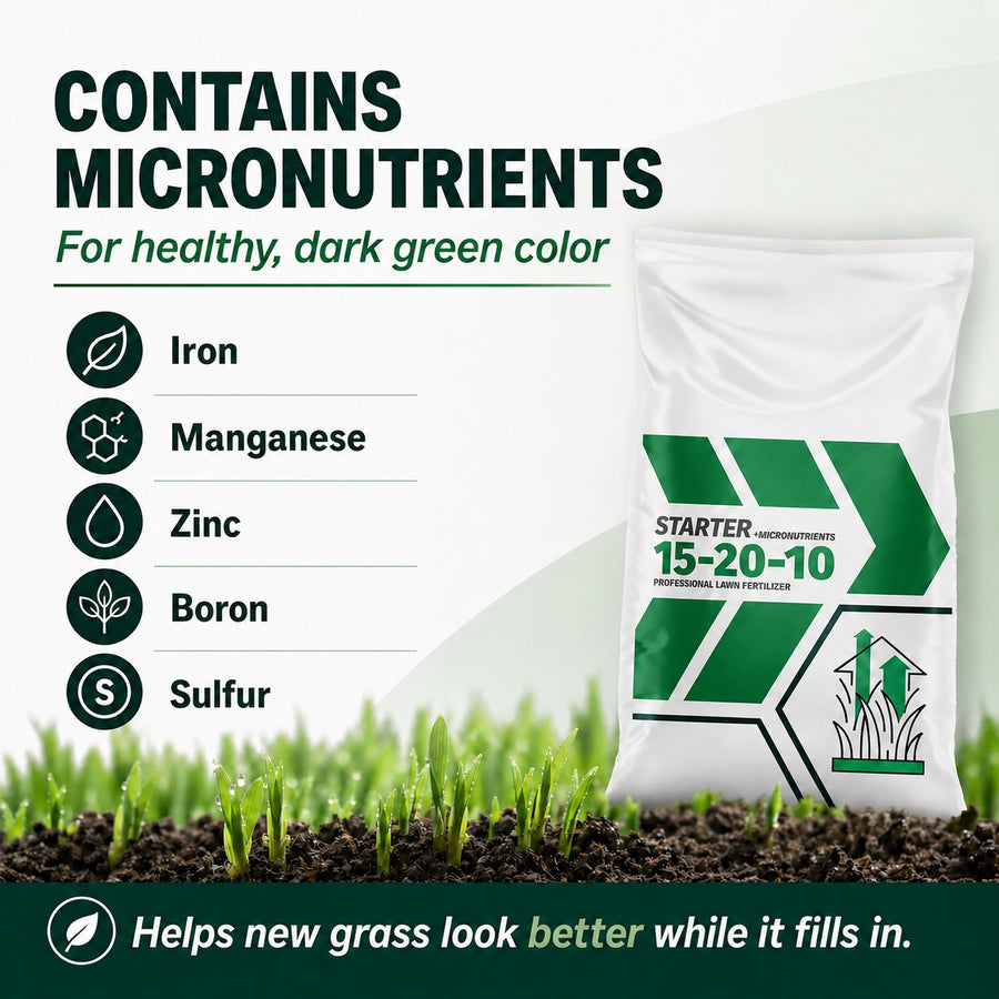 Starter Fertilizer 15-20-10