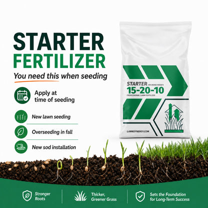 Starter Fertilizer 15-20-10