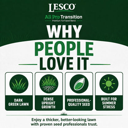Lesco All Pro Transition Tall Fescue Grass Seed